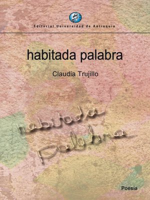 cover image of Habitada palabra